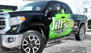 Jeff's Painting Vehicle Wrap